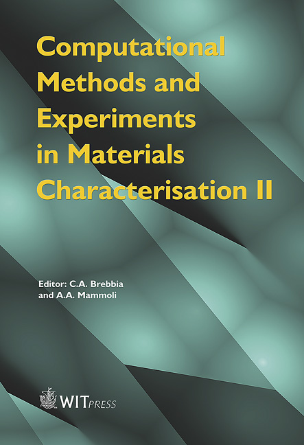 Computational Methods and Experiments in Materials Characterisation II