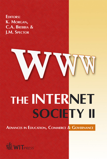 The Internet Society II: Advances in Education, Commerce & Governance