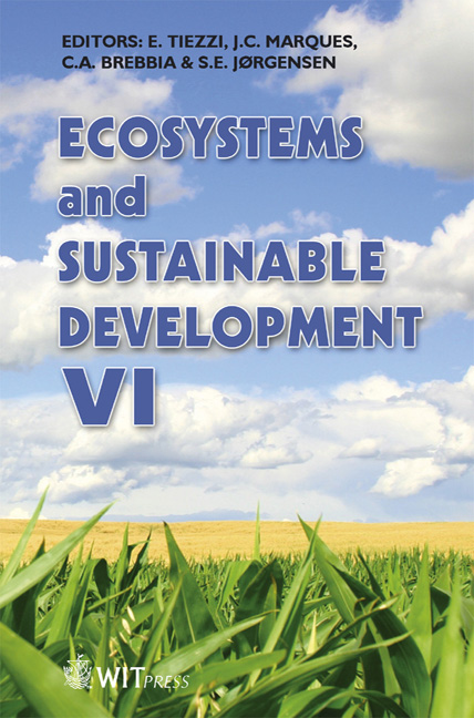 Ecosystems and Sustainable Development VI