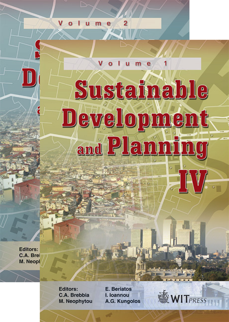 Sustainable Development and Planning IV - 2 Volume Set